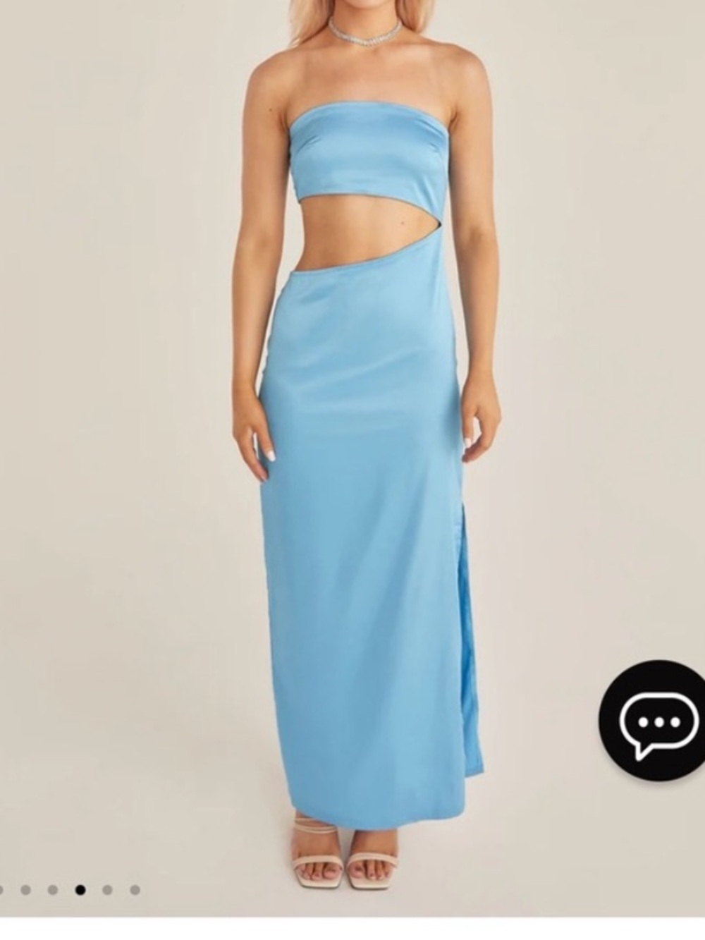 Peppermayo Blue Maxi Dress